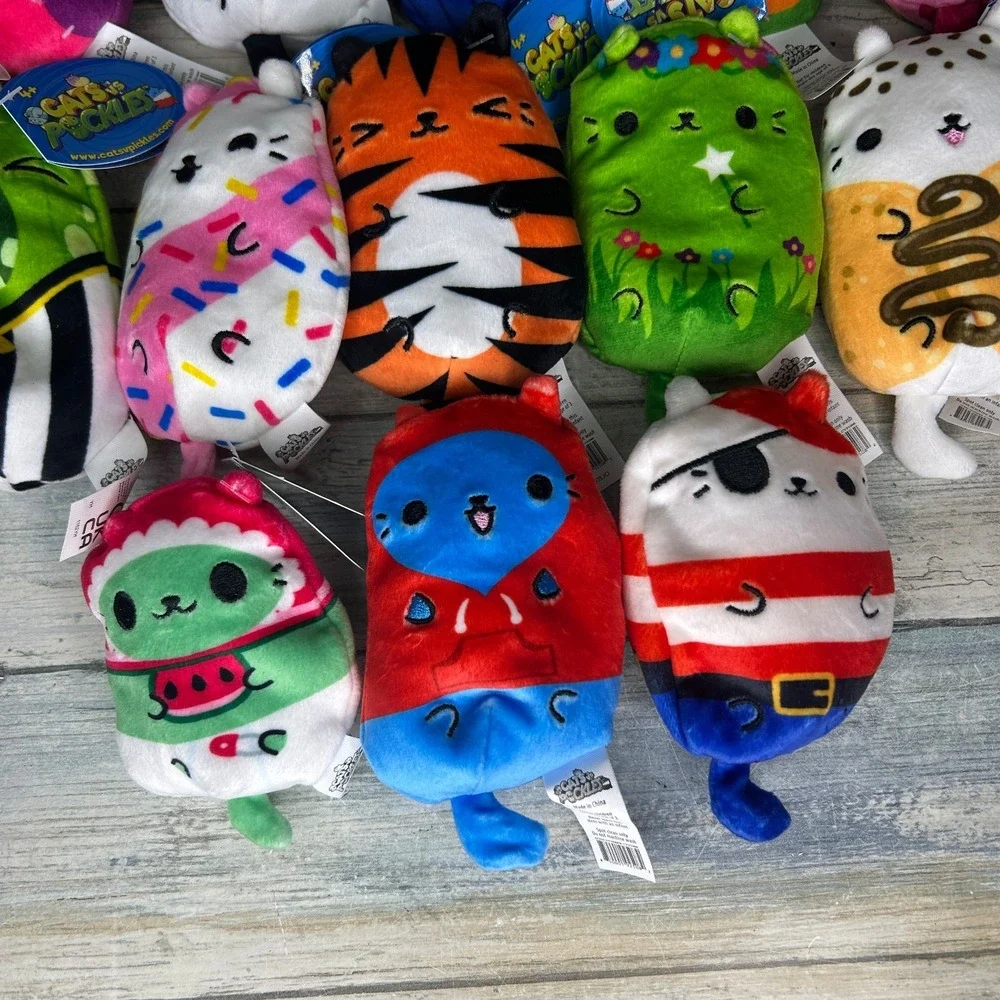 Cats Vs Pickles Kittens Lot Bundle Stuffed‎ Animal